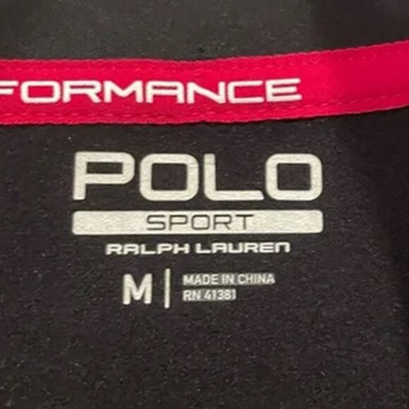 NWT $125 Ralph Lauren Polo Sport Performance Vest! Size M  Red With Black Detail - Picture 3 of 6